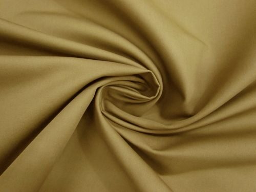 Olive gold heavyweight cotton suiting